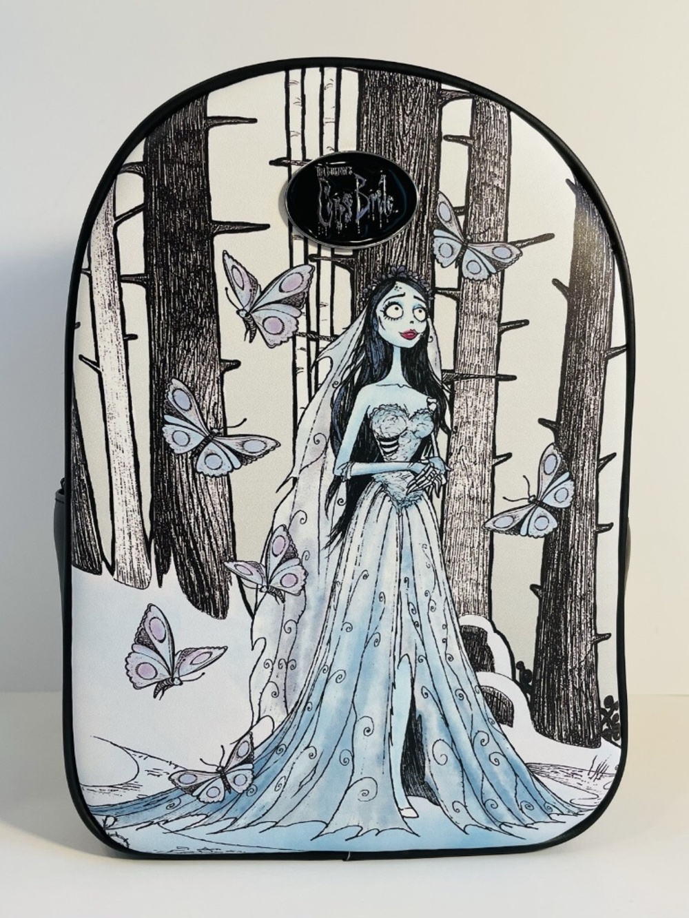 Tim Burton's Corpse Bride Emily Butterflies Mini Backpack NEW